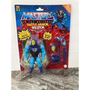 Néw‎ sealed battle armor skeletor figure